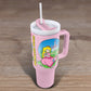 Super Mario (Peach) 40oz Tumbler - Inspire Newquay