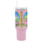 Super Mario (Peach) 40oz Tumbler - Inspire Newquay