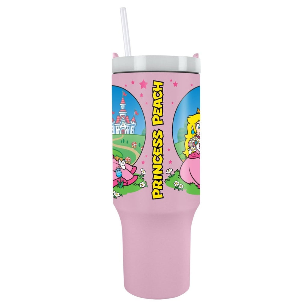 Super Mario (Peach) 40oz Tumbler - Inspire Newquay