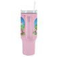 Super Mario (Peach) 40oz Tumbler - Inspire Newquay