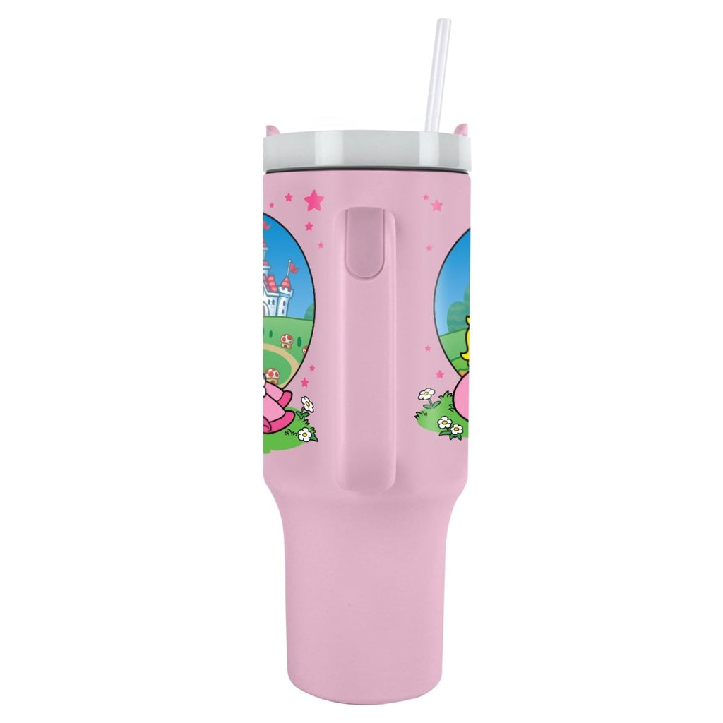 Super Mario (Peach) 40oz Tumbler - Inspire Newquay