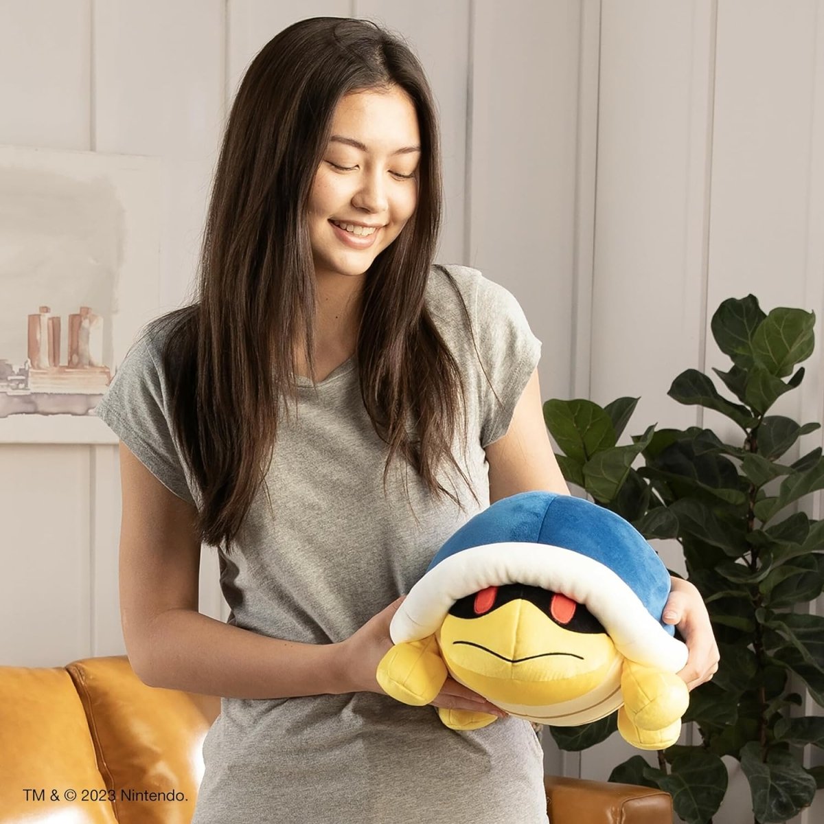 Super Mario plush Mocchi-Mocchi Point Mega - Buzzy Beetle 30 cm - Inspire Newquay