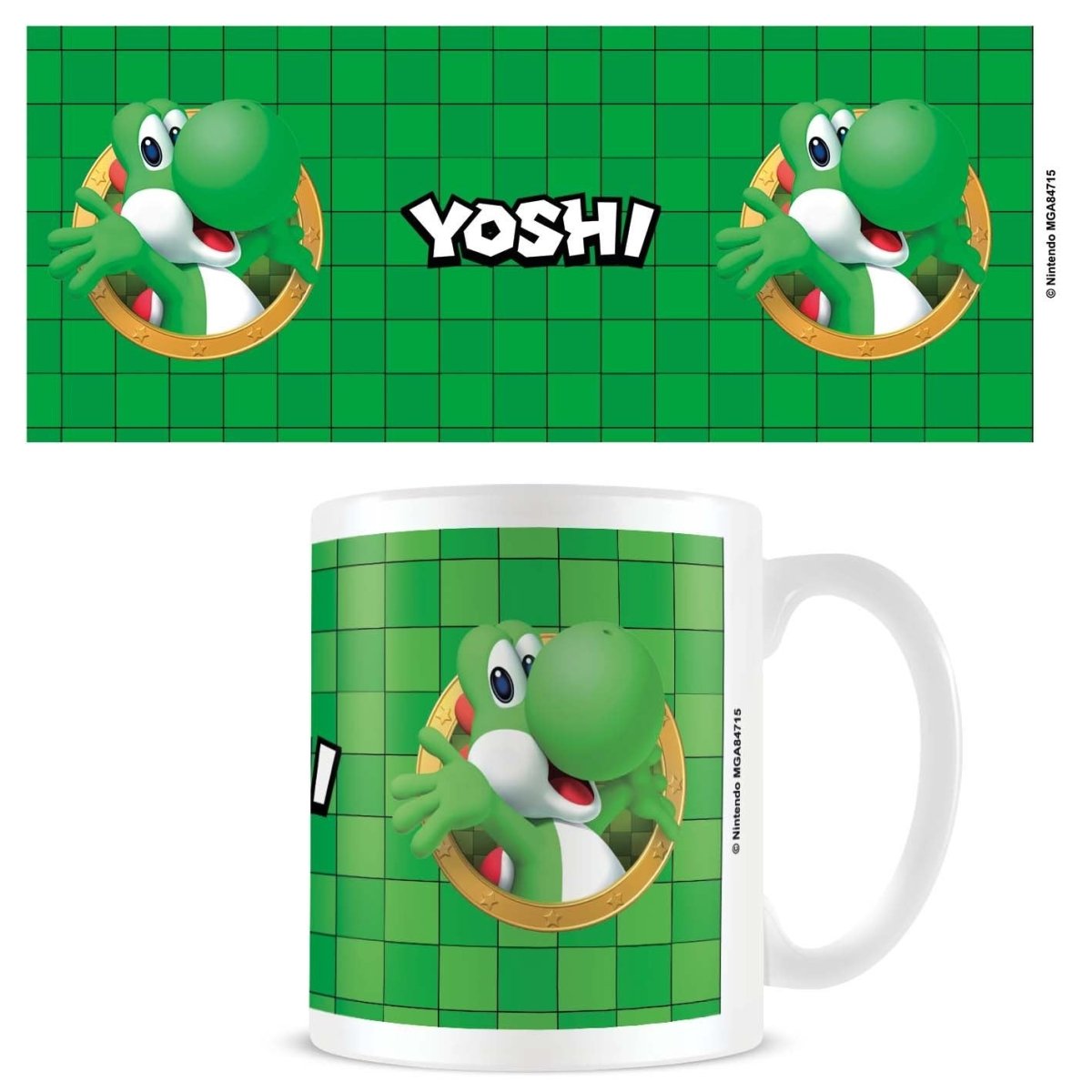 Super Mario (Yoshi 3D Port) Mug - Inspire Newquay