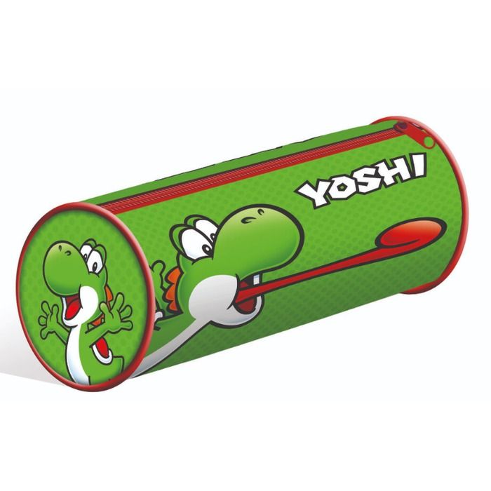 Super Mario (Yoshi) Barrel Pencil Case - Inspire Newquay