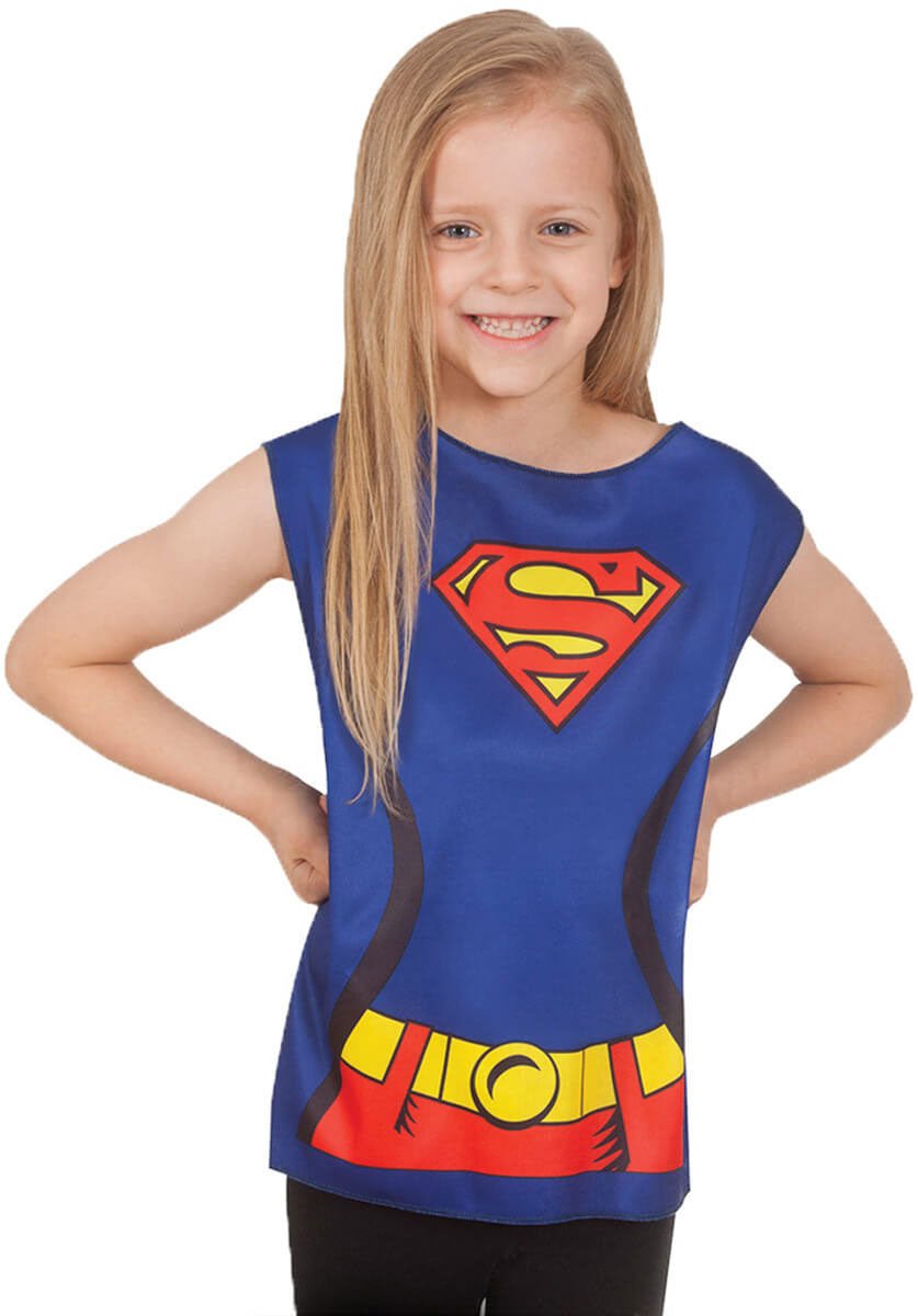 Supergirl Child Costume Party Set 3 - 6 Years - Inspire Newquay