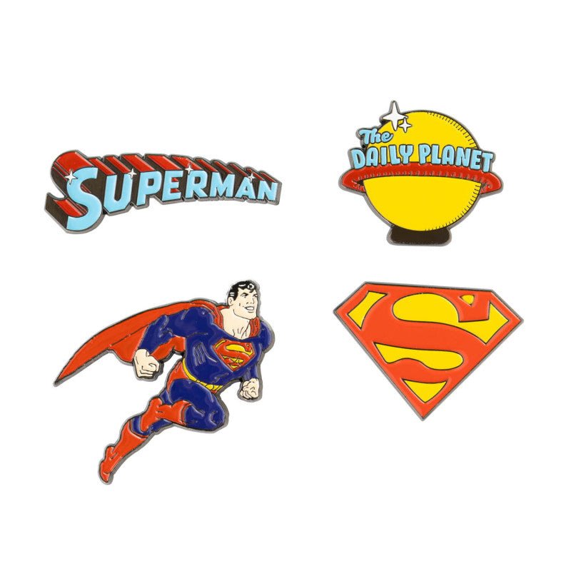 Superman DC Comics Pin Set - Inspire Newquay