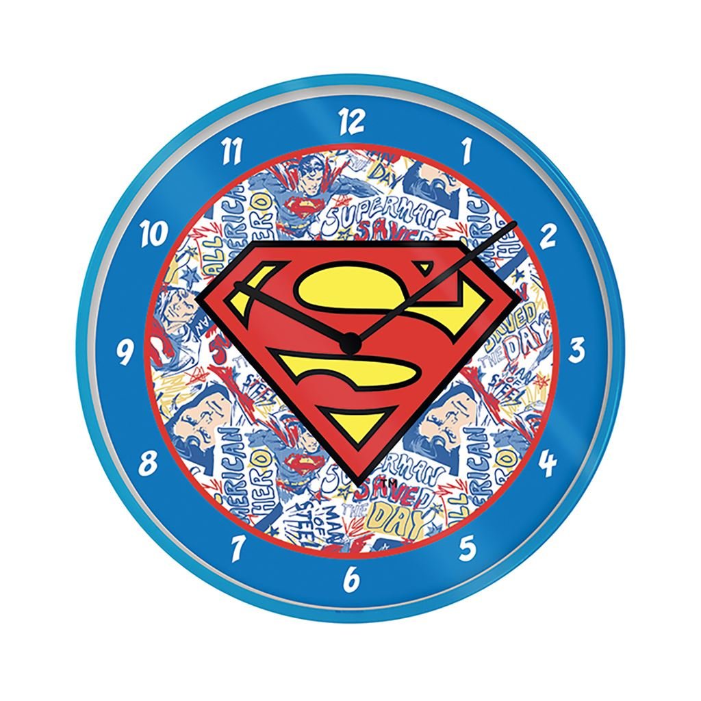 Superman (Logo) Clock - Inspire Newquay