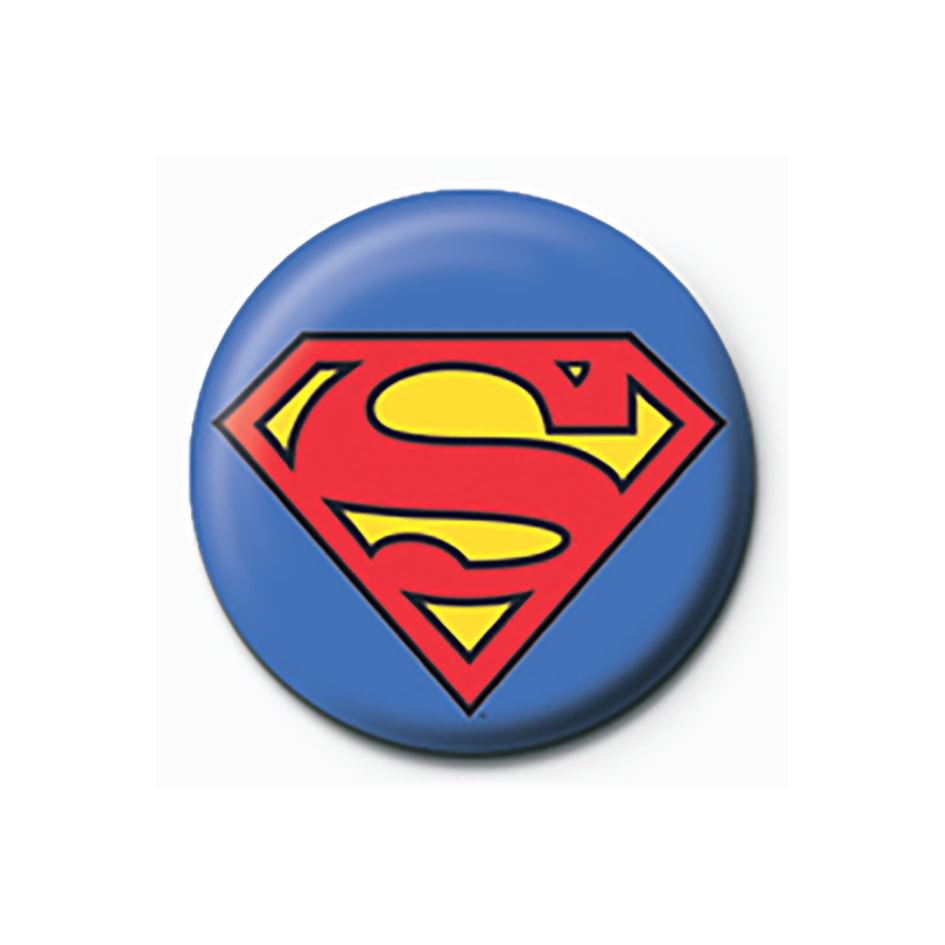 Superman - Logo Pinbadge - Inspire Newquay