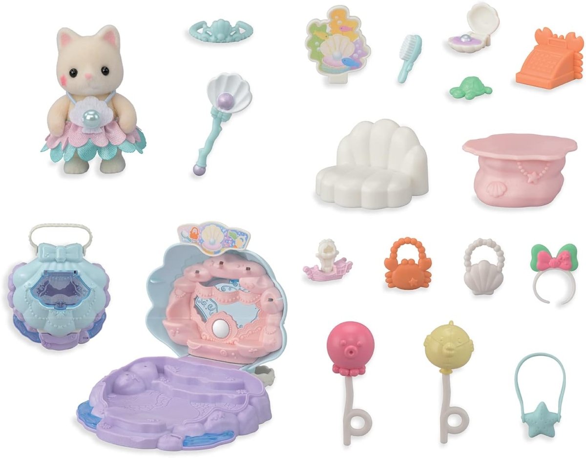 Sylvanian Families - Baby Mermaid Shop Dollhouse Playsets - Inspire Newquay
