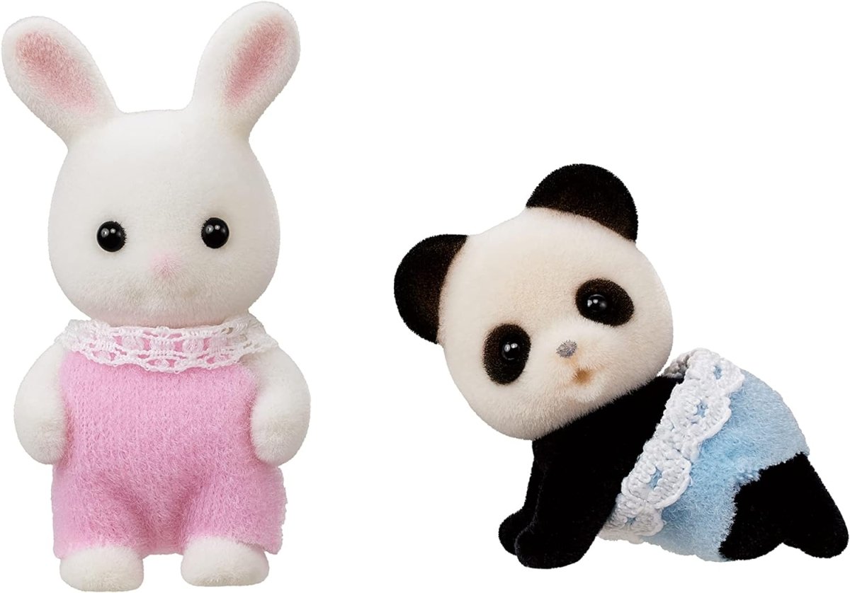 Sylvanian Families Baby's Toy Box - Snow Rabbit & Panda Babies - Inspire Newquay