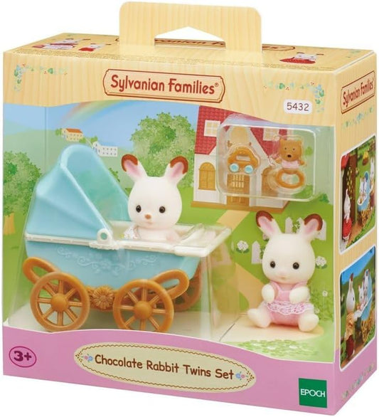 Sylvanian Families Chocolate Rabbit Twins Set - Inspire Newquay