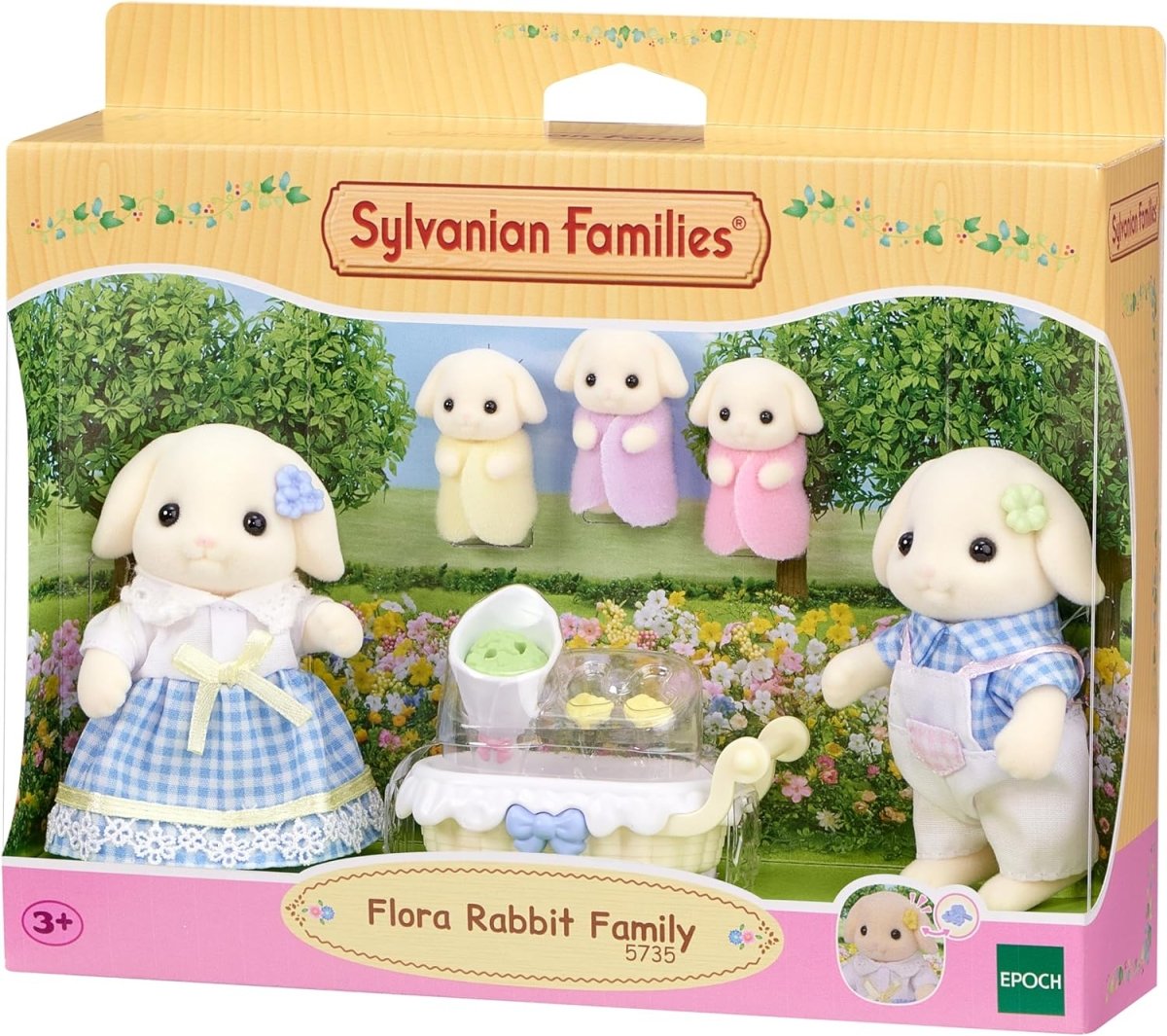 Sylvanian Families - Flora Rabbit Family - Inspire Newquay