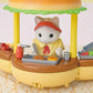 Sylvanian Families Hamburger Stand - Latte Cat Father - Inspire Newquay