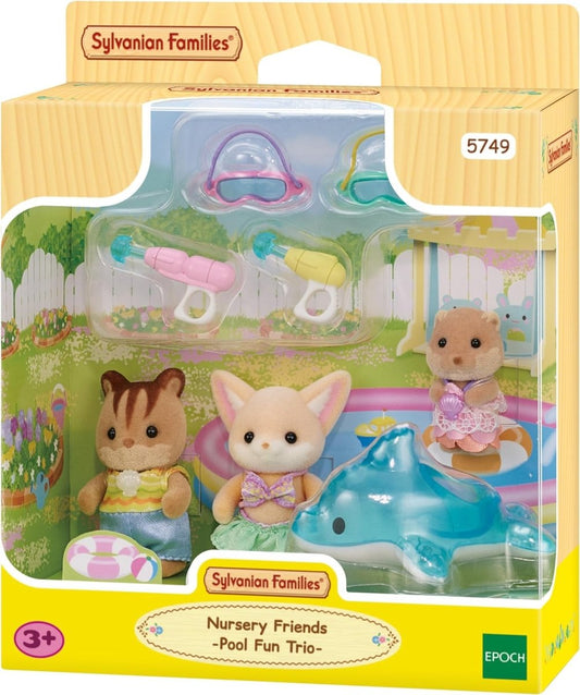 Sylvanian Families - Nursery Friends - Pool Fun Trio - Inspire Newquay