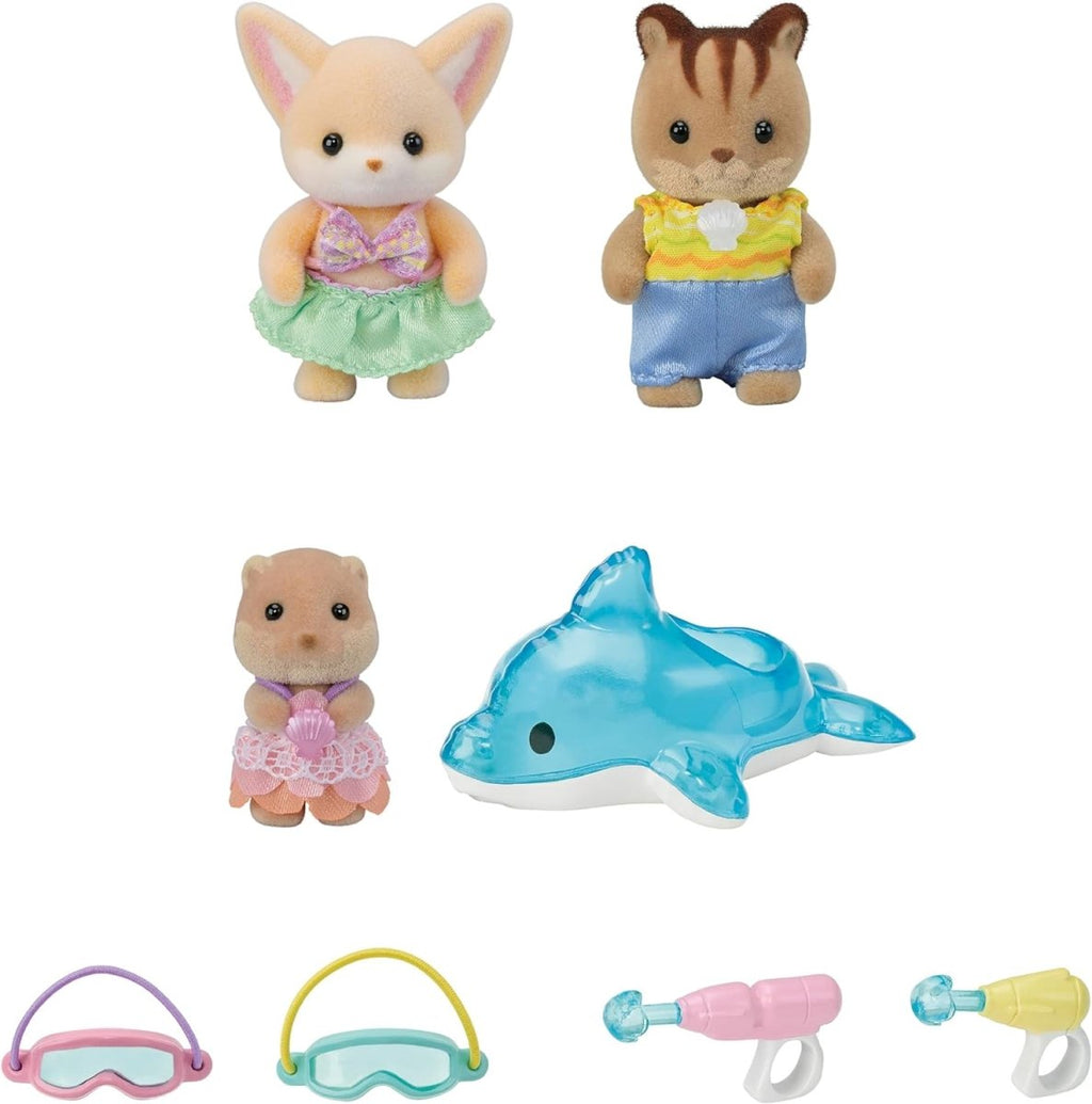 Sylvanian Families - Nursery Friends - Pool Fun Trio - Inspire Newquay