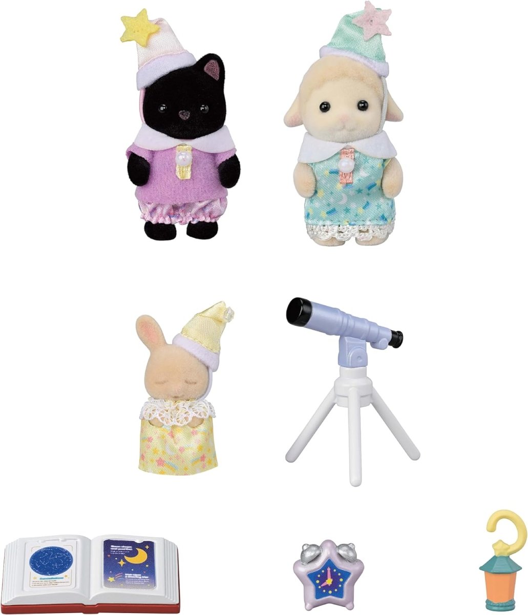 Sylvanian Families Nursery Friends - Sleepover Party Trio - Inspire Newquay