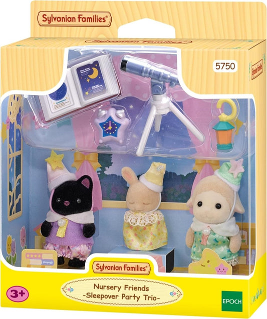 Sylvanian Families Nursery Friends - Sleepover Party Trio - Inspire Newquay