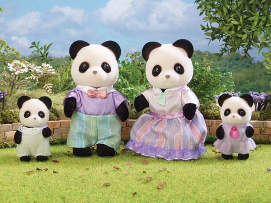 Sylvanian Families Pookie Panda Family - Inspire Newquay