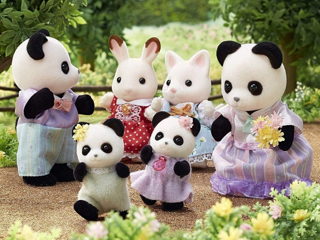 Sylvanian Families Pookie Panda Family - Inspire Newquay