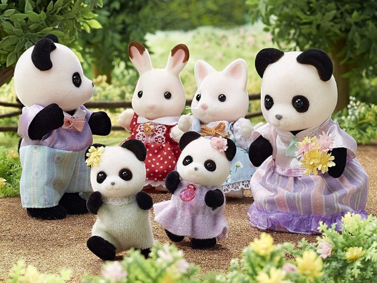 Sylvanian Families Pookie Panda Family - Inspire Newquay