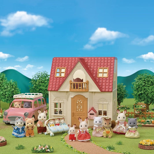 Sylvanian Families Red Roof Cosy Cottage - Inspire Newquay