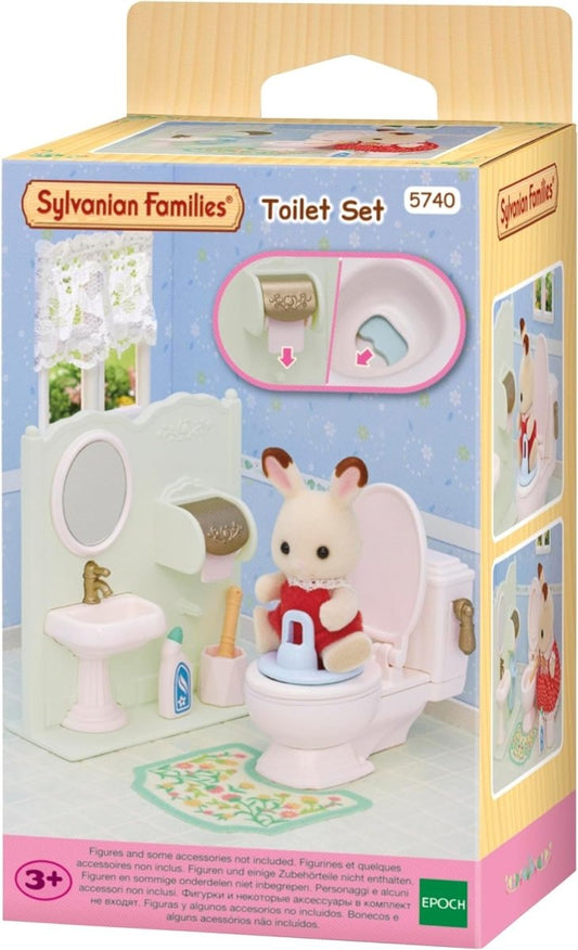 Sylvanian Families - Toilet Set - Dollhouse Playsets - Inspire Newquay