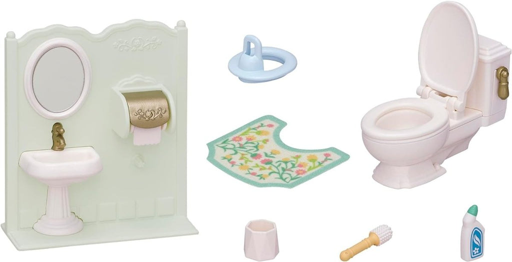 Sylvanian Families - Toilet Set - Dollhouse Playsets - Inspire Newquay