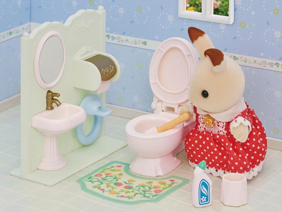 Sylvanian Families - Toilet Set - Dollhouse Playsets - Inspire Newquay
