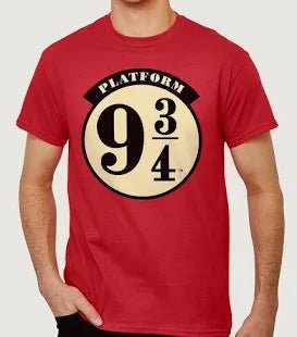 T-Shirt Harry Potter Platform 9 3 - 4 (SIZES AVAILABLE) - Inspire Newquay