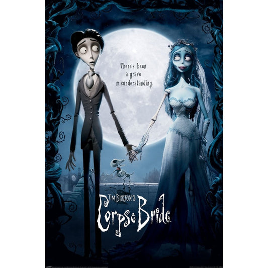 The Corpse Bride (Emily & Victor) Maxi Poster - Inspire Newquay