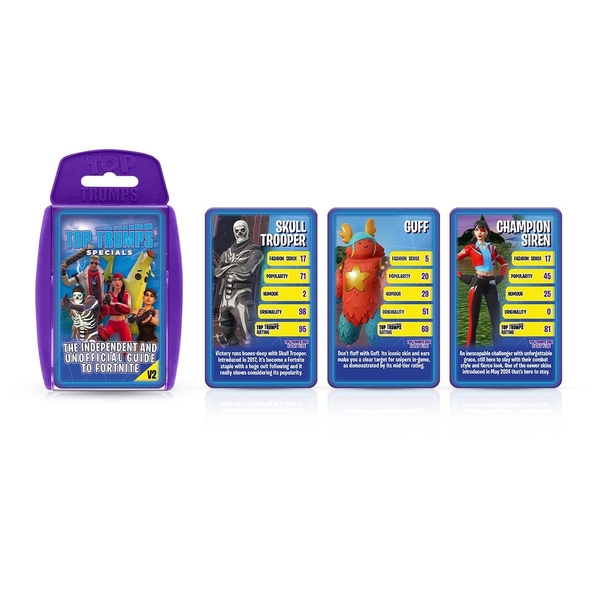 The Independent & Unofficial Guide to Fortnite Volume 2 Top Trumps Card Game - Inspire Newquay