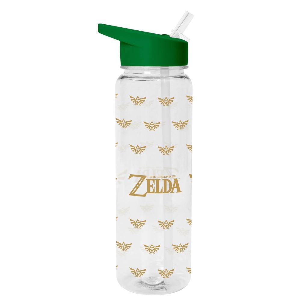 The Legend Of Zelda (Hyrule Crest) 25Oz/700ml Plastic Drinks Bottle - Inspire Newquay
