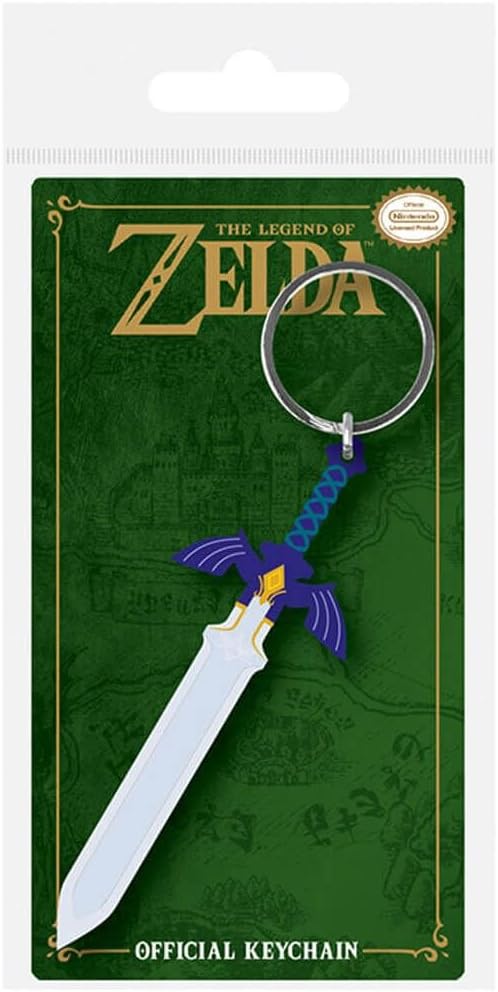 The Legend Of Zelda (Master Sword) Pvc Keychain - Inspire Newquay