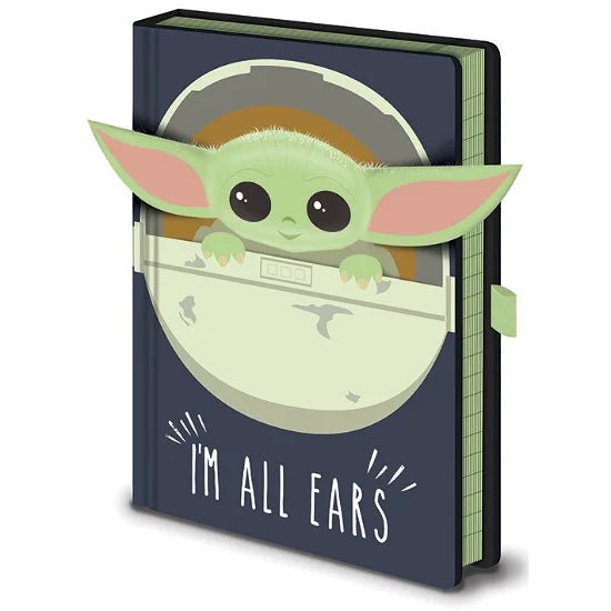 The Mandalorian: I'm All Ears Premium A5 Notebook - Inspire Newquay