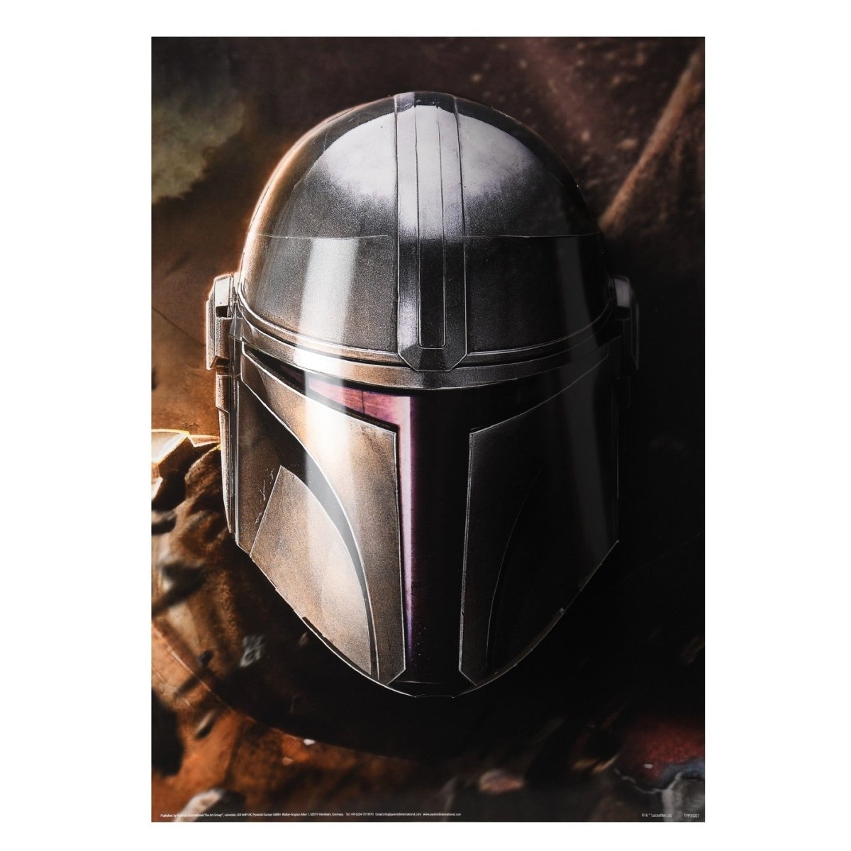The Mandalorian (Mandalorian) 3D Poster (Popheads) - Inspire Newquay