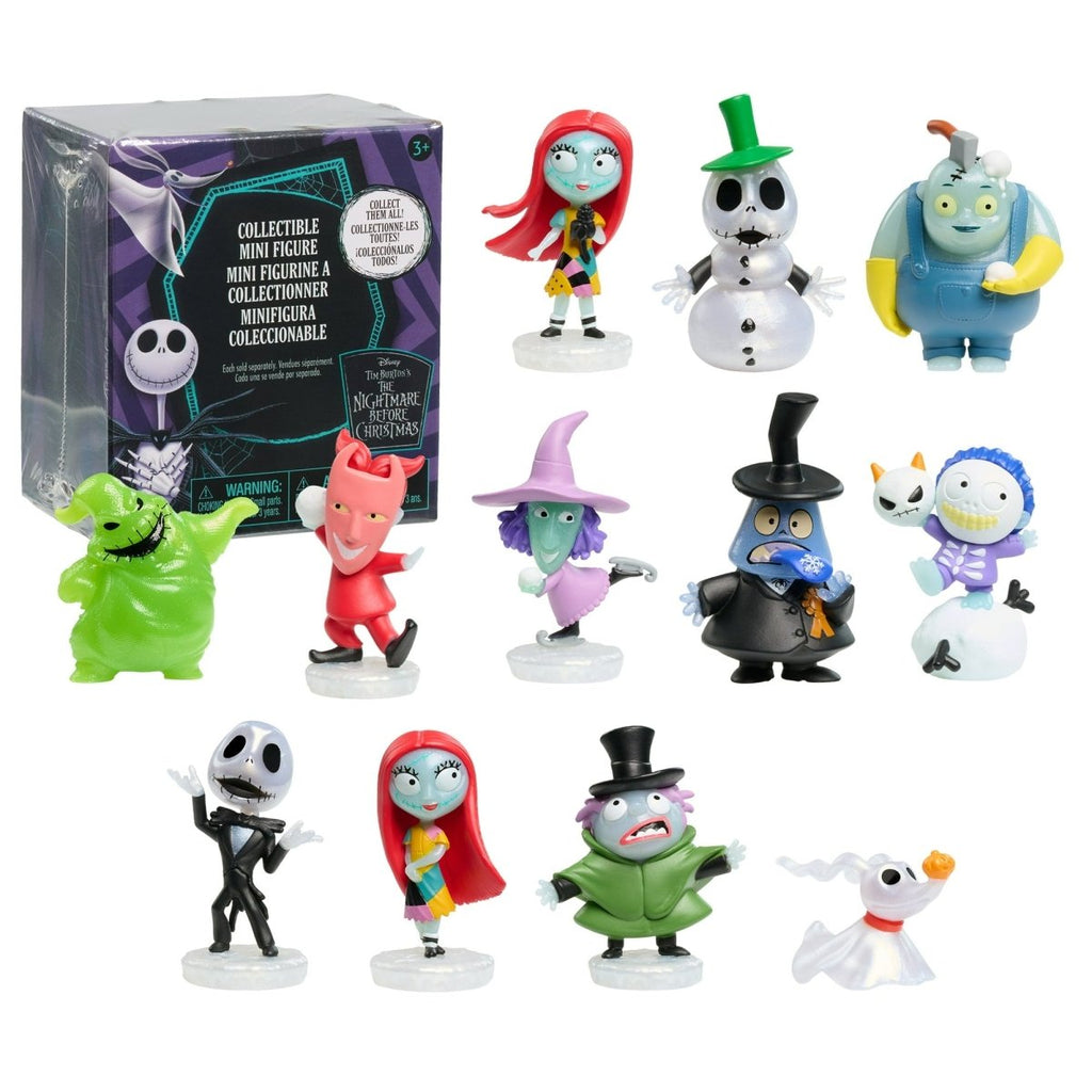 The Nightmare Before Christmas Mini Figure Blind Boxes (1 RANDOM Supplied) - Inspire Newquay