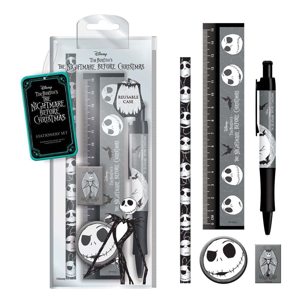 The Nightmare Before Christmas (Spooky) Stationery Set - Inspire Newquay