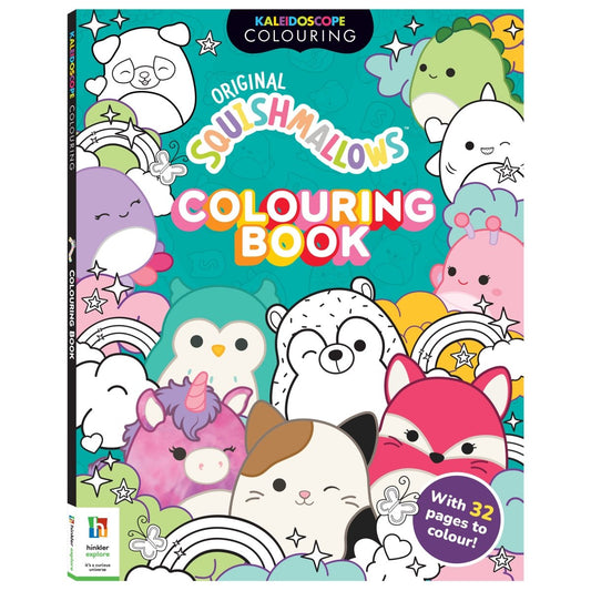 The Original Squishmallows Colouring Book - Inspire Newquay