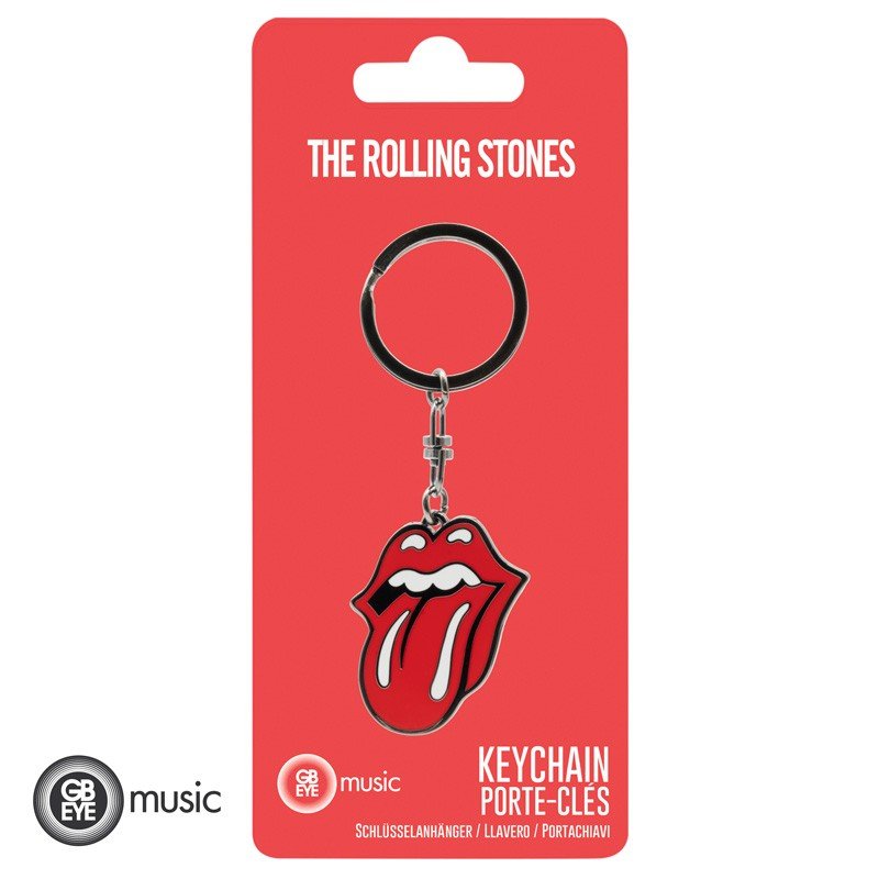 THE ROLLING STONES - Keychain Logo - Inspire Newquay