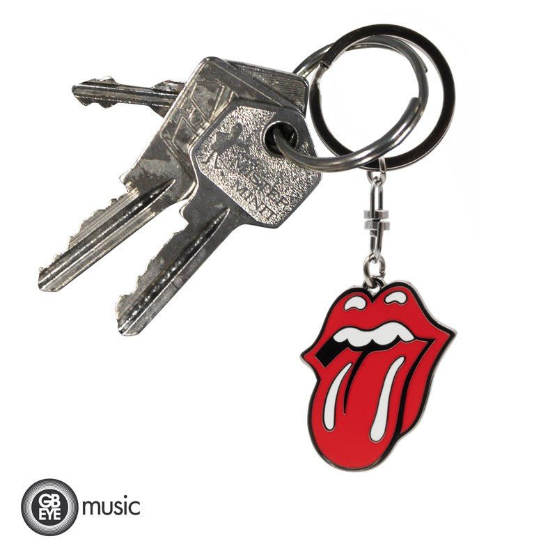 THE ROLLING STONES - Keychain Logo - Inspire Newquay