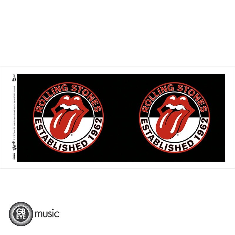 THE ROLLING STONES - Mug - 320 ml - Established - Inspire Newquay
