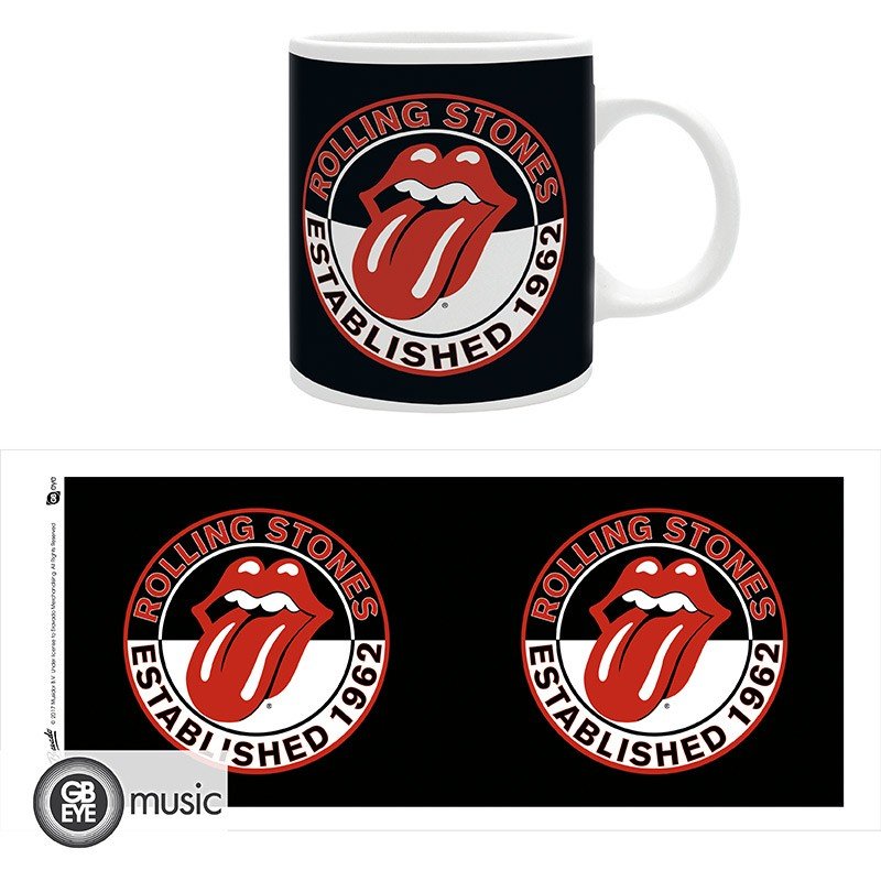 THE ROLLING STONES - Mug - 320 ml - Established - Inspire Newquay