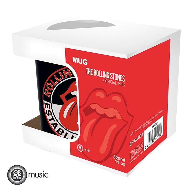 THE ROLLING STONES - Mug - 320 ml - Established - Inspire Newquay