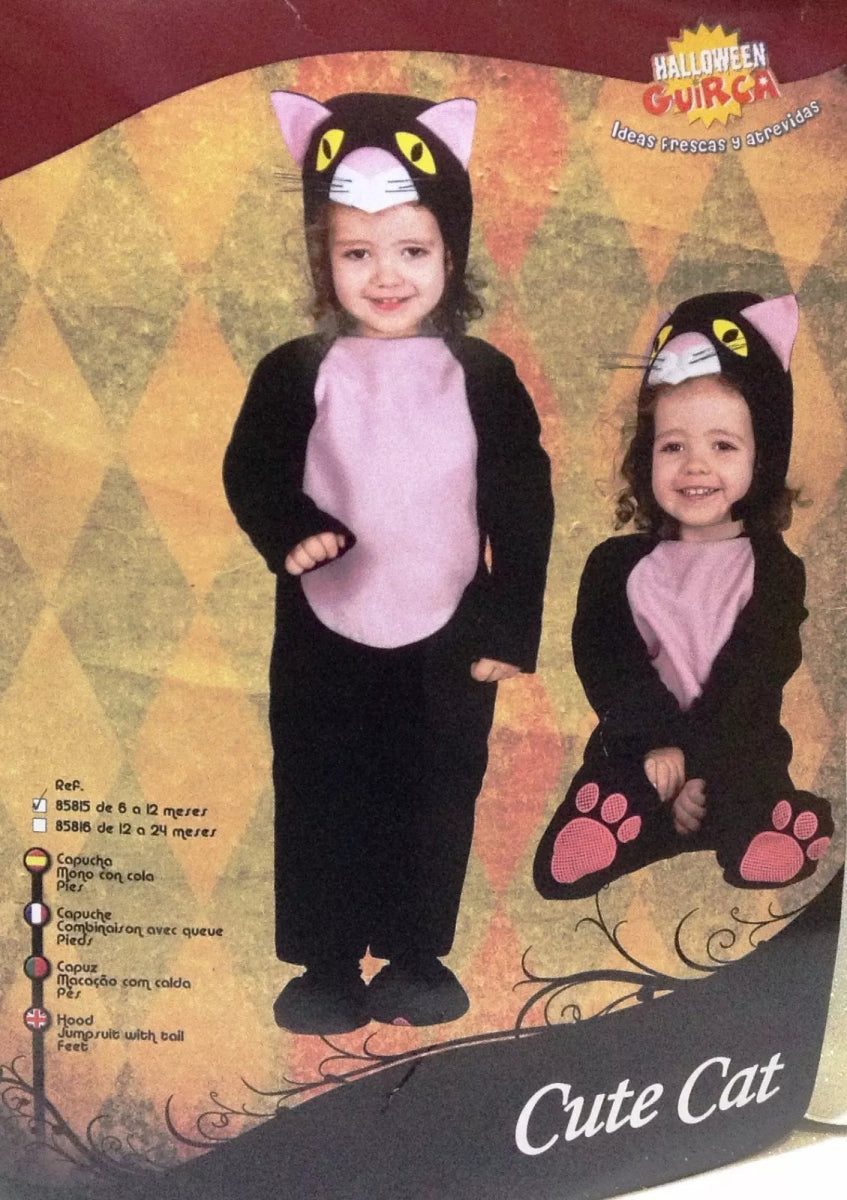 Toddlers Cat Fancy Dress Costume Age 1 - 2 Years - Inspire Newquay