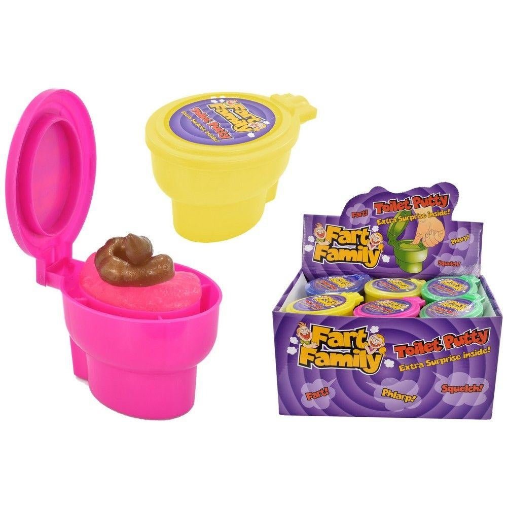 Toilet Putty (+ Surprise) – Fart Family (1 RANDOM Supplied) - Inspire Newquay