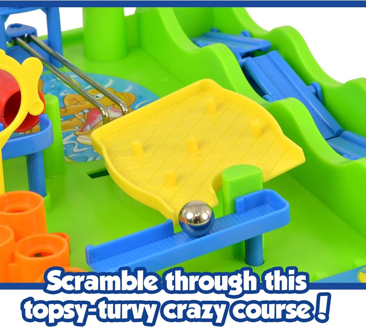 TOMY Screwball Scramble Classic Retro Children's Preschool Action Board Game - Inspire Newquay