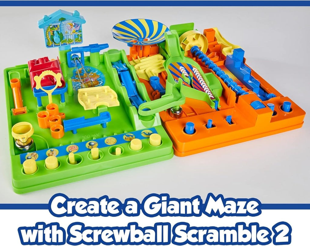 TOMY Screwball Scramble Classic Retro Children's Preschool Action Board Game - Inspire Newquay