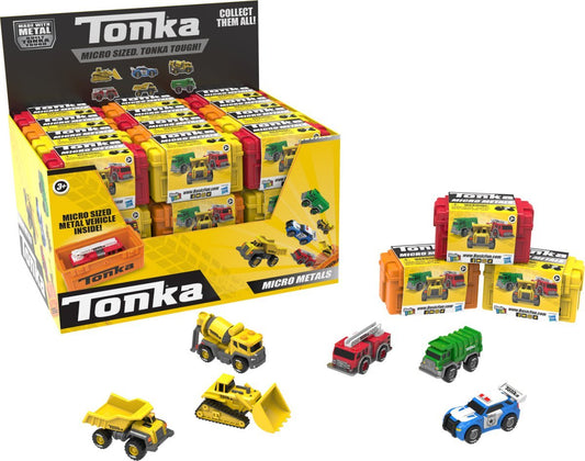 Tonka Micro Metals Vehicles (1 Random Supplied) - Inspire Newquay