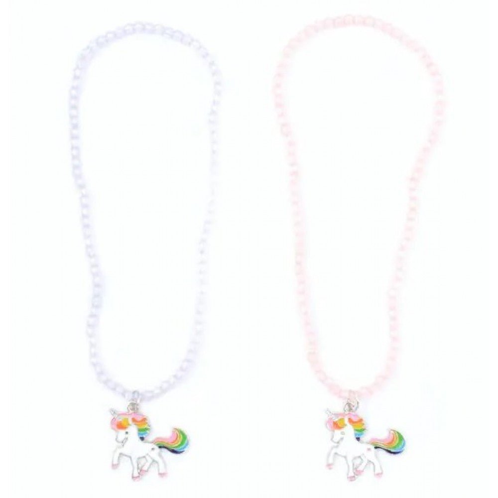Unicorn Pendant Beaded Necklace (1 Random Supplied) - Inspire Newquay