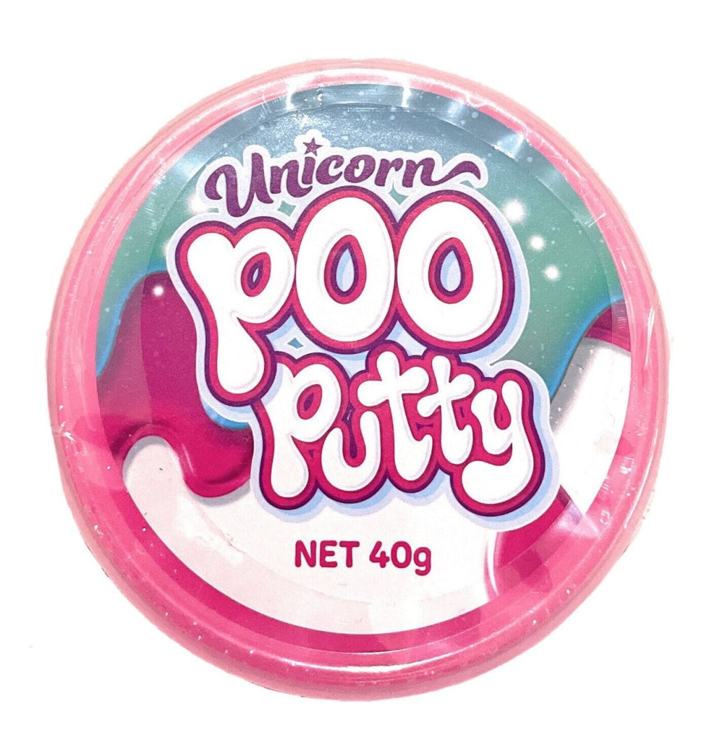 Unicorn Poo Pink Glitter Slime Putty - Inspire Newquay